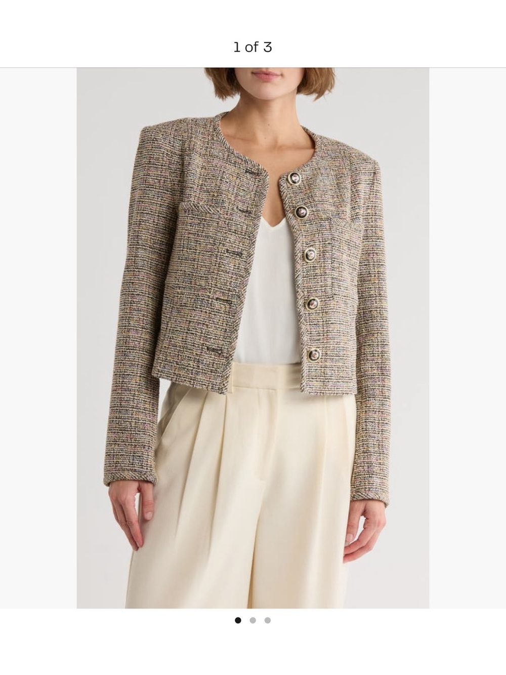 Amanda & Chelsea Women’s tweed jacket